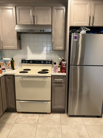 Kitchen - studio, , large walk in closet, deck facing canyon,  rent includes most utilities.