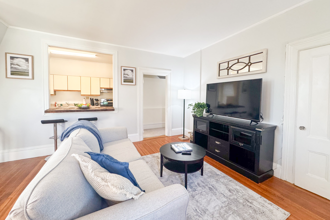 Living Room facing the Kitchen - CYP392 Lovely 1 Bedroom Unit with Onsite Parking Apartments