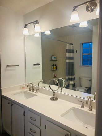 Bathroom 1 - Private - The Ashbury | 3BR Home Near Decatur Colleges & MARTA