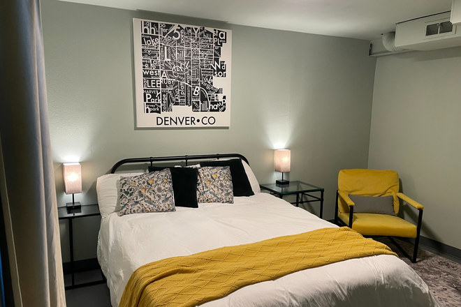 bedroom 1 - Quiet Fully furnished all inclusive Basement by DU