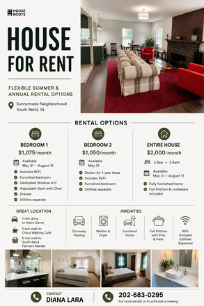 Rooms for Rent - Residential Home in Sunnymede Neighborhood