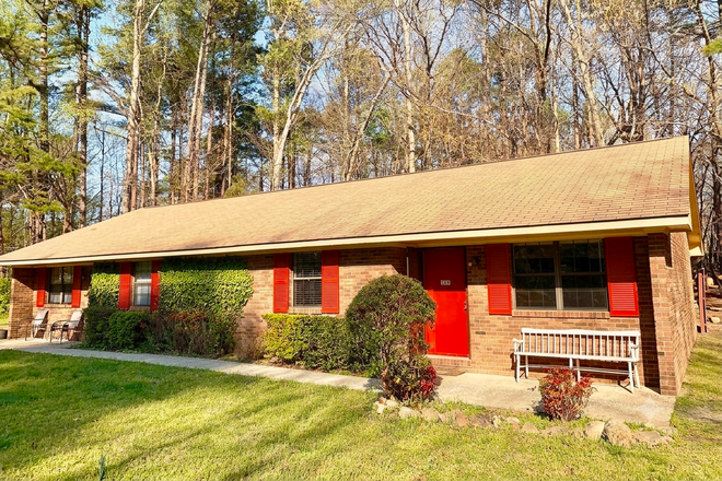Front door - 2-Bedroom Chapel Hill Duplex | Water & Lawn Care Included | 2 Parking Spaces Duplex