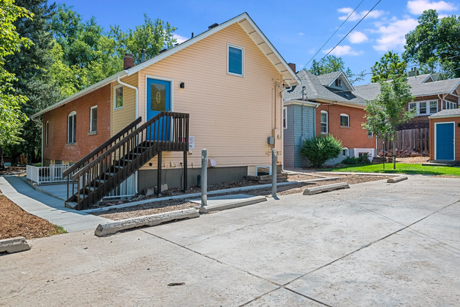 Parking lot/back of house - The Sandlot Duplex