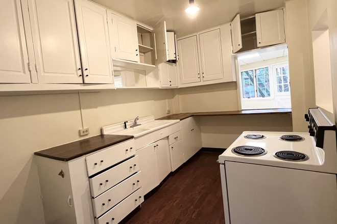 kitchen - Spacious One Bedroom Apartment One Block from Peabody/JHMI Shuttle stop