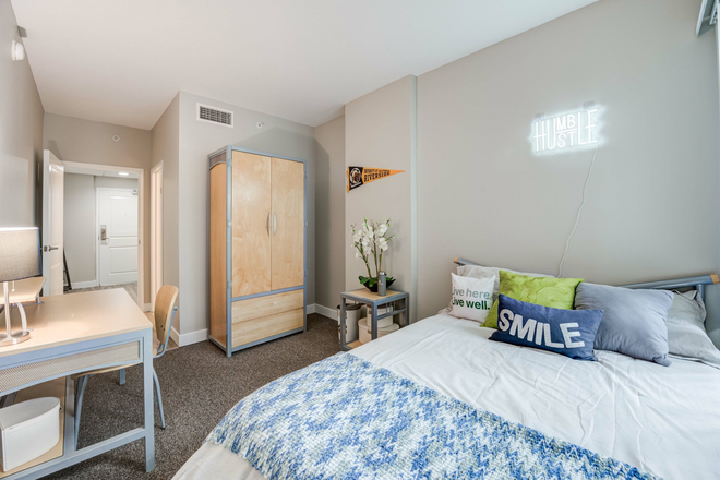 bedroom - University Village Towers Apartments