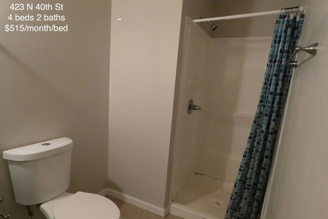 1st floor bathroom (2 of 2 bedrooms) - Multiple apartments for Sep 1 move-in close to Drexel campus starting $515/month