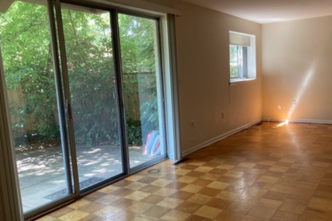view from kitchen - Spacious 1 Bdrm with Patio in Cross Keys Condo