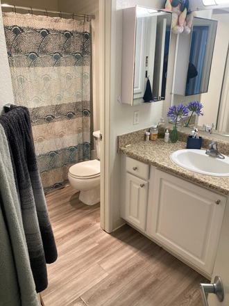 Bathroom - Fully furnished apartment close to UCSD