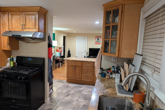 Kitchen - Available room in a 4-bed, 2-bath apartment, walking distance to shops, restaurants, B and C lines