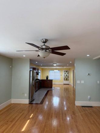 Kitchen - Modern apartment - 2 bedrooms, 1 bath, dinning and living room, hardwd floors, on street parking.