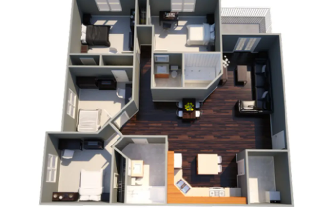 Layout - Village West Apartments