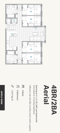 Floor Plan - Landmark Apartments