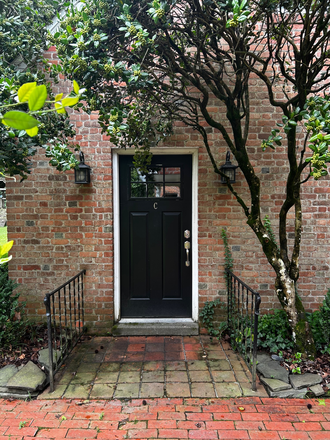 Front door - 1 Bedroom Apartment in safe neighborhood just a few miles from campus