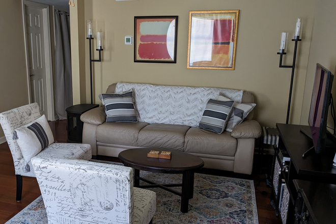 Living room - [Sublease] 2 BR 1 Bath at The Park Condo