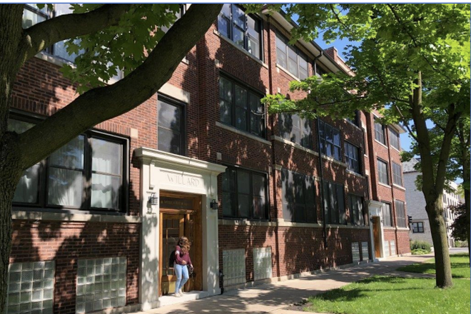 Outside Street View - Willard Apartments