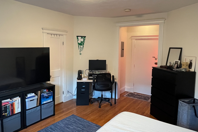 Bedroom - Studio apartment available in Allston starting July 1st (flexible move-in available)