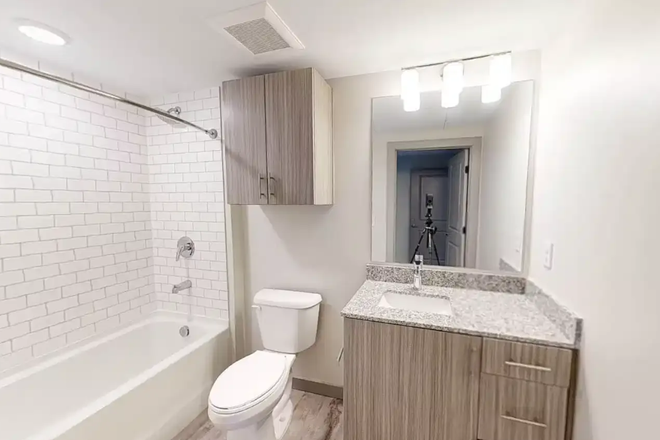 Bathroom - The Nine at College Park Apartments