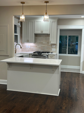 Kitchen from Living Area - Newly Renovated 2/1 Home in Ashley Forest/Avondale - MUSC Student Discount