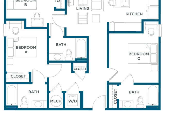 Floorplan - The Hudson