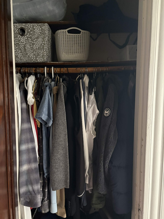 Closet - Summer Sublet : Solo Apartment 1 Bedroom 1 Bath in Fenway Close to Campus and Stores