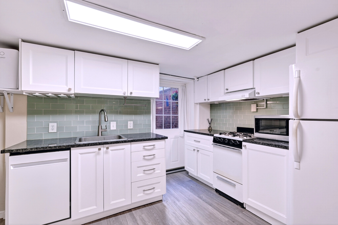 Updated kitchen - Charming 1BR Apt - Prime Location!  Private Patio, W/D, A/C