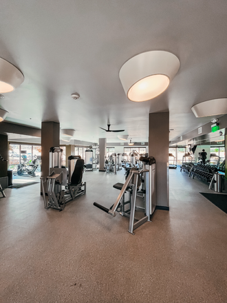 24/7 Fitness Center - Walk or Bike to Campus | U Club on 28th Apartments