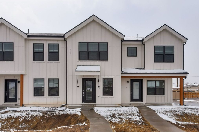 Outside of Home - Cute Modern Townhome