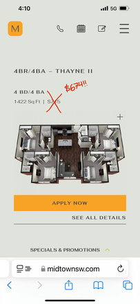 whole apartment - Midtown Stillwater
