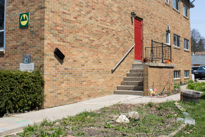 Exterior-side - Hedrick Cooperative Housing House