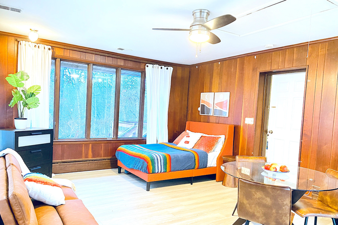 Extra large Sun room with owner's furniture,  (room 2) - Renovated house, 3 large rooms $990-$1150+ each room