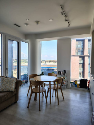 Kitchen/Living room - 1 Bedroom available in shared 3 Bedroom/2 Bath near Distillery District - $1,200/month Condo