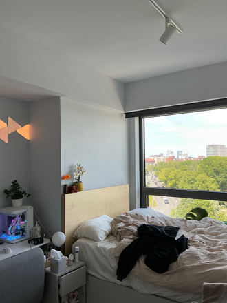 Bedroom - The Bon - Modern Apartment in Fenway