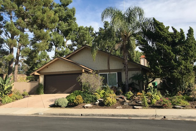 Front of the house - Furnished Room for rent in a single level detached house. Close to UCI,  Wholesome choice.