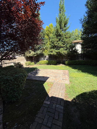Backyard - 4 ROOMS for Rent - Bellevue Area - a walk to UC MERCED CatTracks