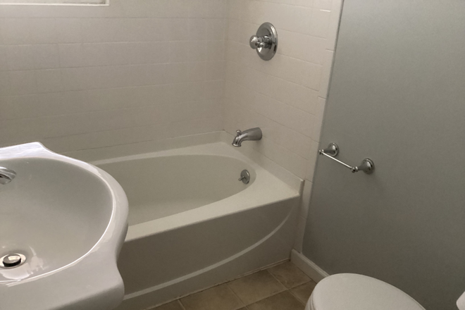 Downstairs bathroom - Private duplex owner occupied newly renovated Duplex