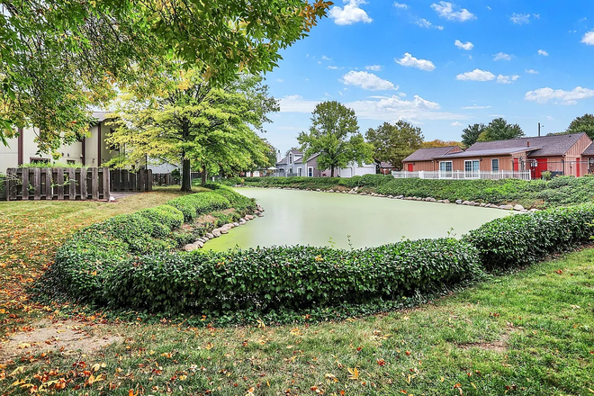 Back, pond view - [Utilities Included] Quiet, Spacious 1-BR + Loft, Private Bath, Walk-in Closet & In-unit W/D