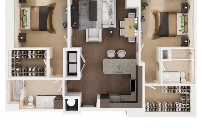 Floor plan - Gables Ponce Apartments