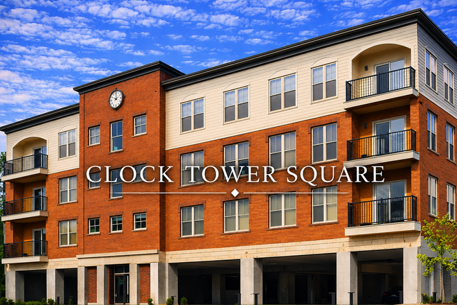 Clock Tower Square Main - 2 bedroom 2 bathroom Top Floor - Beautiful. Free Heat/garage parking & interior storage Condo