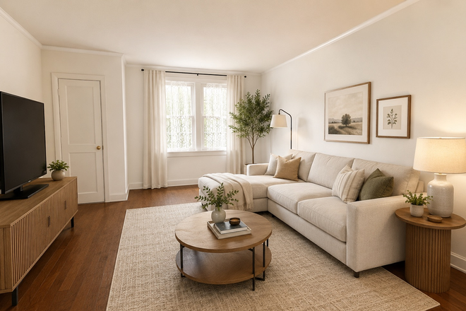 Living room - Spacious Home Close to Campus
