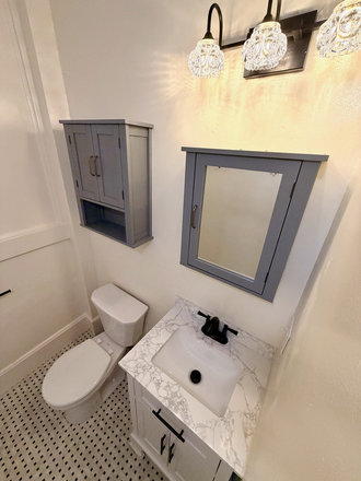marble bathroom - Newly Renovated 4 bedroom in the center of amherst. Avail 9/1/26 Apartments