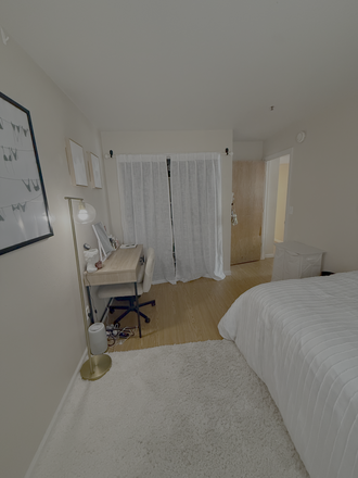 Bedroom - University Court Unit 7 Apartments