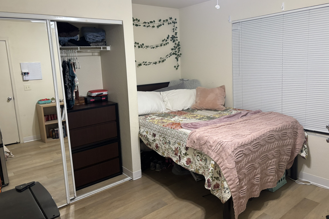 Bedroom from Door - 1 Bed + 1 Bath Private Room Fully Furnished! (Female Only) Apartments