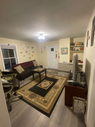 Living room - Old north end apartment