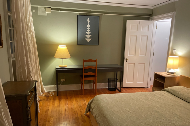 Bedroom - Furnished 1BR apt for PU affiliate-37A Palmer Sq-Princeton