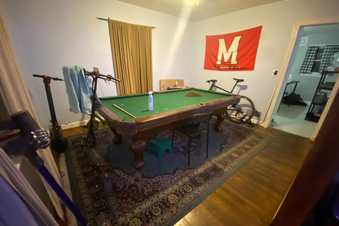 3 - Kitty corner from N Campus Dr (walking distance) House