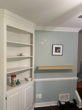 Built in Shelf in Sitting room - In-Law apartment