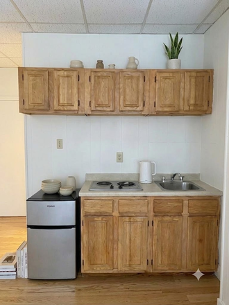 KITCHENETTE - NO BROKER FEE AND JUST PAINTED! BACK BAY UNFURNISHED STUDIO AT 272 NEWBURY ST. AVAILABLE NOW Apartments
