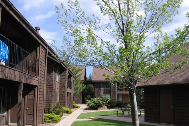 Outside street view - University Meadows Complex, Condo close to campus