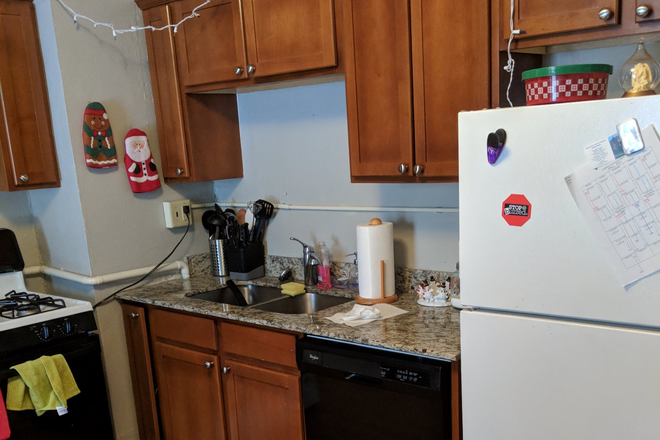 Kitchen - Awesome 3 Bedroom Right Across the Street from Campus! Includes 2 off street parking spots Triplex