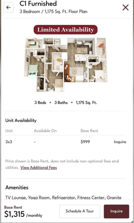 Bedroom and personal bathroom, pre furnished living room and bedroom - Union Blacksburg Sublease Takeover (Close to campus and civilization)